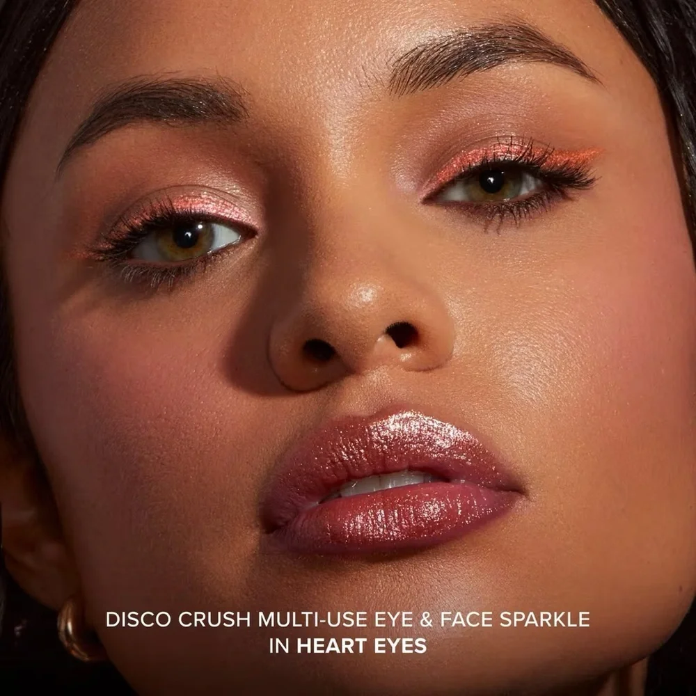 ‘Heart Eyes’ Disco Crush High Shine Glitter Eye + Face Sparkle